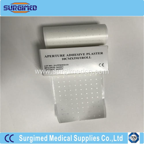 Perforated Medical Zinc Oxide Adhesive Tape